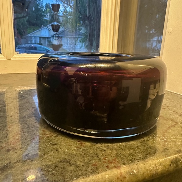 Todd Oldham heavy purple vase - Picture 5 of 10